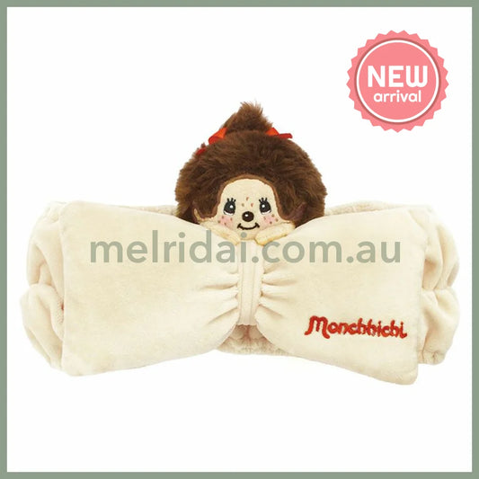 Monchhichi | Hairband Hair Band 8cm x 21cm x 7cm (Beige)