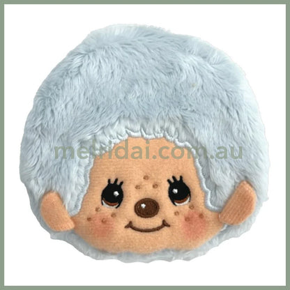 Monchhichi | Mascot Coin Case Purse H12.6×W10×D1.5cm (Light Blue)