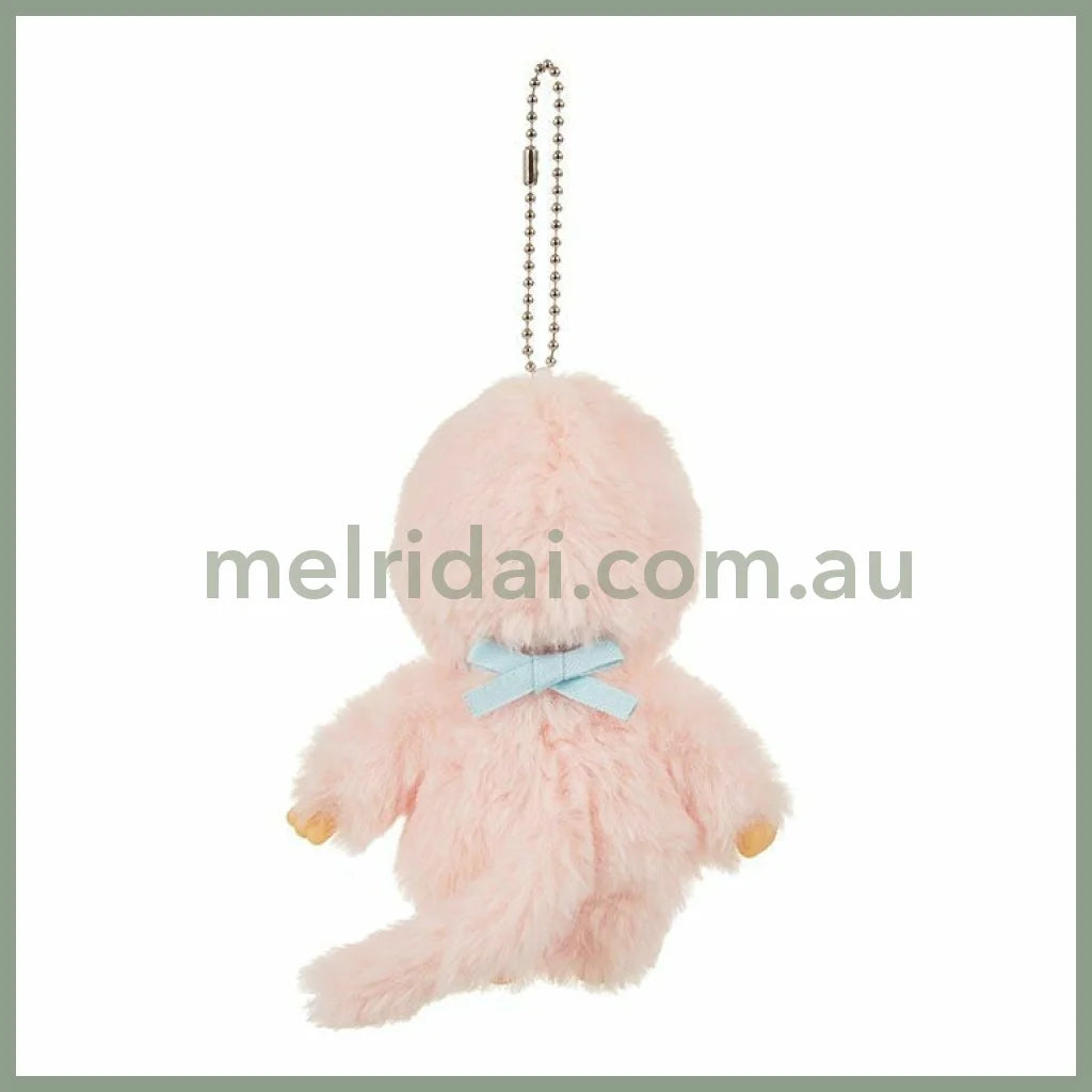 Monchhichi | Plush Keychain Bag Charm 135×85×55m (Color Pink)