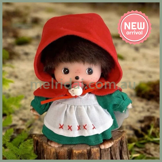 Monchhichi | Plush Toy Plush Doll 15cm Approx. (Little Red Riding Hood)