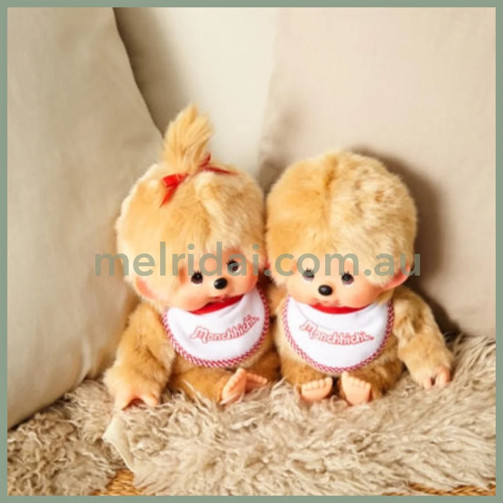 Monchhichi | Plush Toy Plush Doll H10×W7×D15cm (Beige Girl)