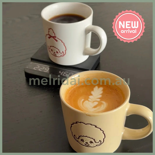 Monchhichi | Porcelain Mug Cup Φ80×75mm (Happy)