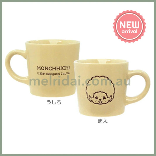 Monchhichi | Porcelain Mug Cup Φ80×75mm (Light Yellow)