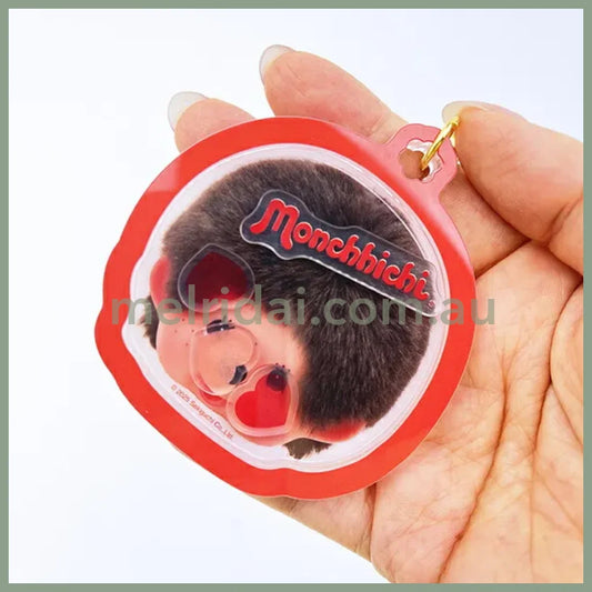 Monchhichi | Swinging Acrylic Keychain H7.4×W7.1×D0.7cm (Face Shape)