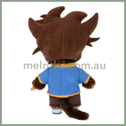 Monchhichi x Digimon | Bebichhichi Taichi Plush Doll Plush Toy 24cm Approx. (Adventure Special Collab)