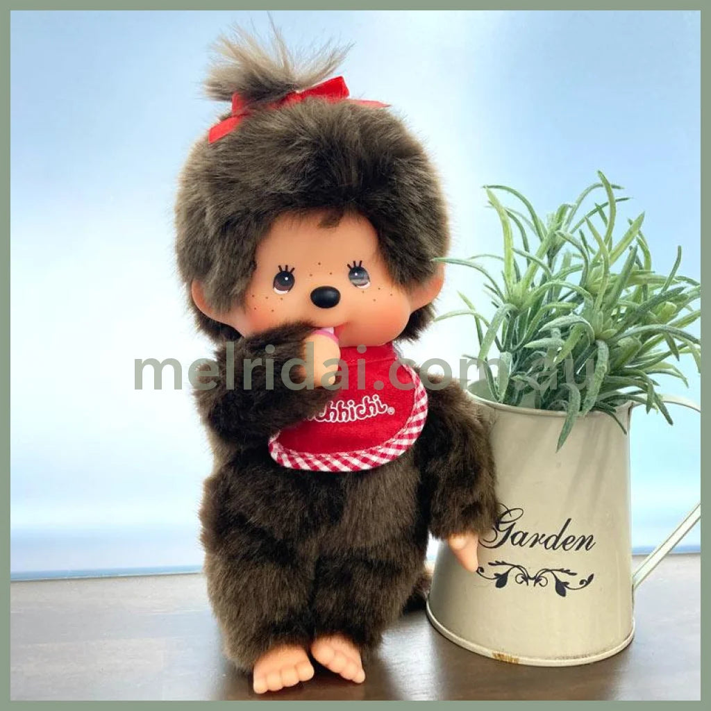 Monchichi | Premium Standard Plush Toy S Brown Girls 215×130×75mm