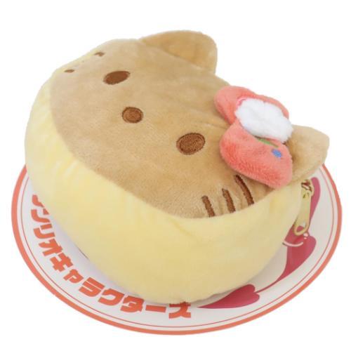 SANRIO | Hello Kitty Mini Pouch Die-Cut Pouch Bag Charm Keychain H8.5 x W11 x D4cm (Pancake)