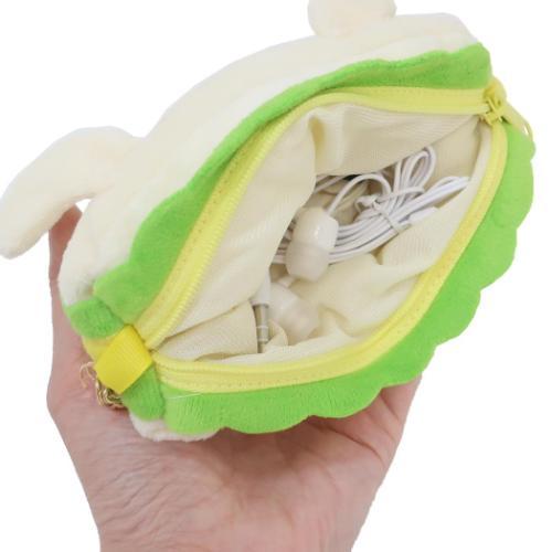 SANRIO | Cinnamoroll Mini Pouch Die-Cut Pouch Bag Charm Keychain H10 x W10 x D5cm (Sandwich)