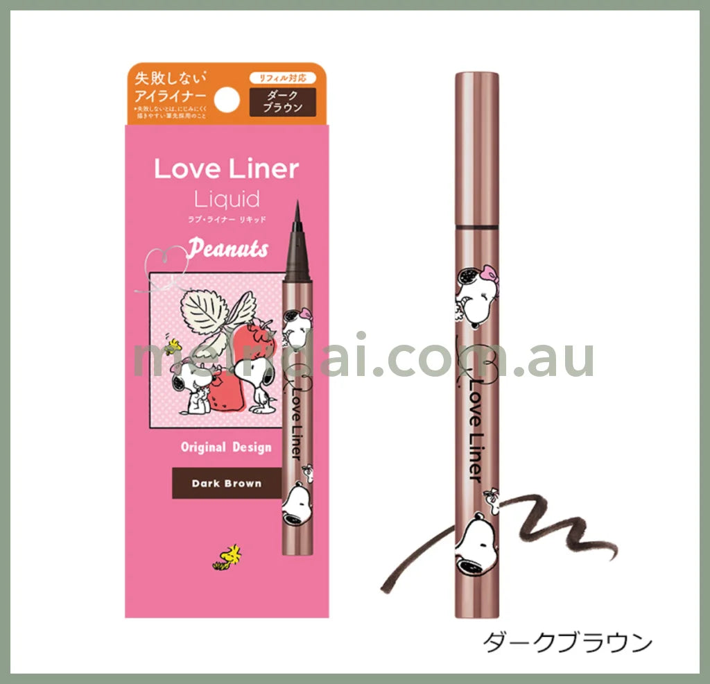 Msh X Peanuts | Loveliner Liquid Eye Liner Dark Brown