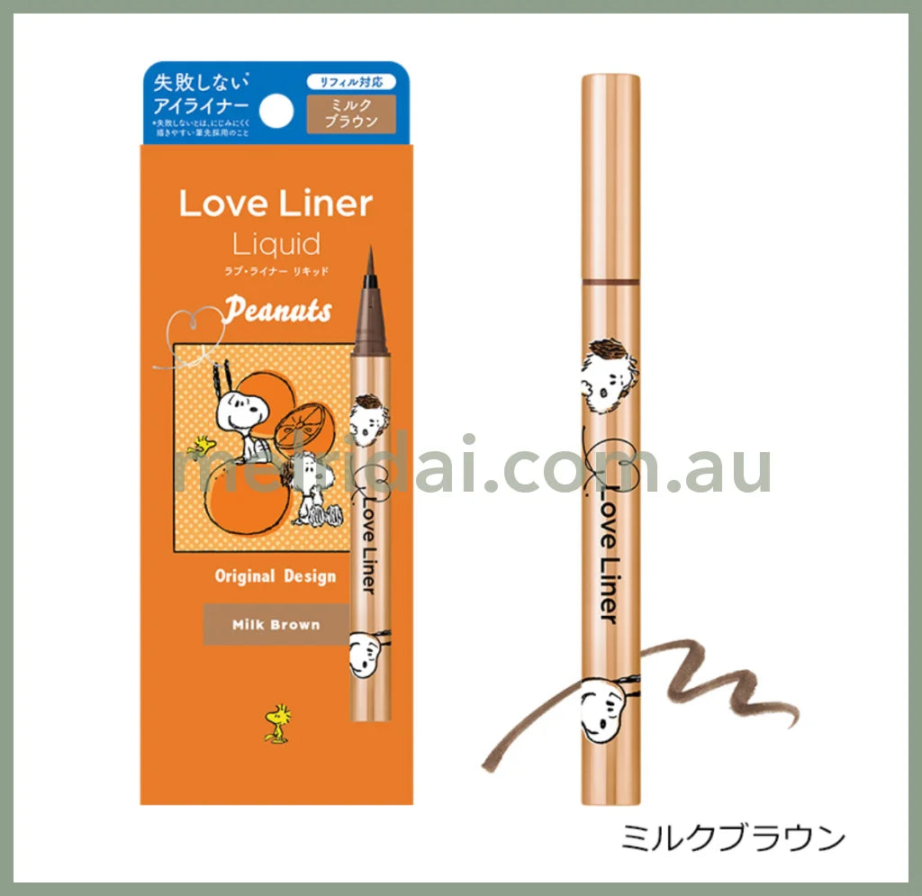 Msh X Peanuts | Loveliner Liquid Eye Liner Milk Brown