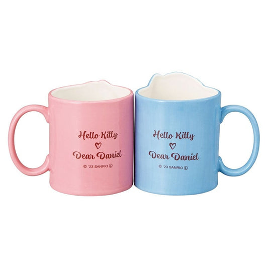 SANRIO | Dear Daniel & Hello Kitty Kiss Pair Mug Set 80×90mm
