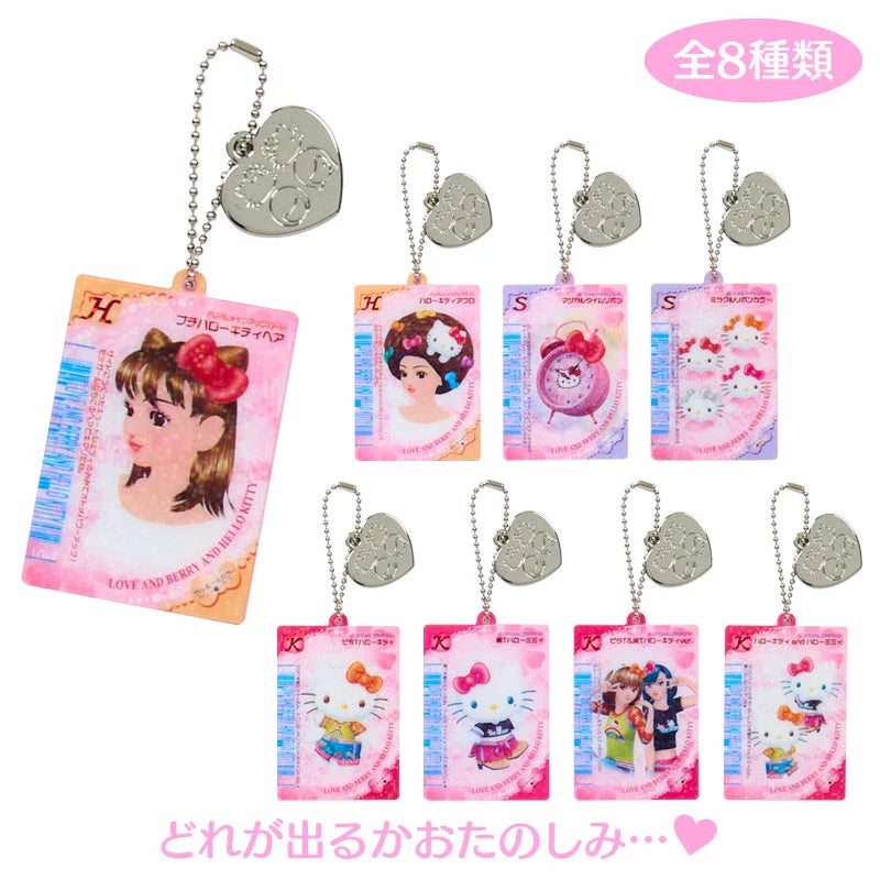 SANRIO | Hello Kitty & Hello Mimmy Secret Charm And Card 100x71×29mm (Oshare Majo Love and Berry - Canary Dress)