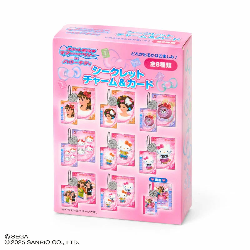 SANRIO | Hello Kitty & Hello Mimmy Secret Charm And Card 100x71×29mm (Oshare Majo Love and Berry - Canary Dress)