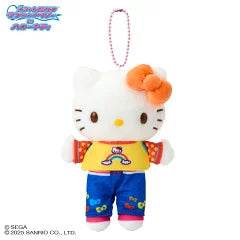 SANRIO | Hello Kitty & Hello Mimmy Mascot Holder Bag Charm Keychain 90x60×140mm (Oshare Majo Love and Berry - Pita