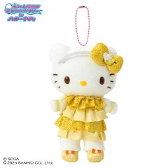 SANRIO | Hello Kitty & Hello Mimmy Mascot Holder Bag Charm Keychain 90x60×140mm (Oshare Majo Love and Berry - Canary