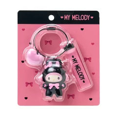 SANRIO | My Melody Keychain 45×35×50mcm (Black Animals)
