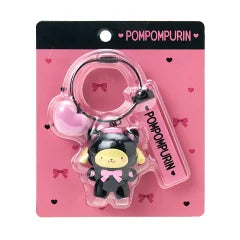 SANRIO | Pompompurin Pom Pom Purin Keychain 45×35×50mcm (Black Animals)