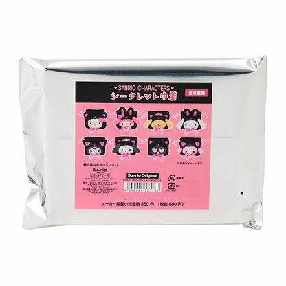 SANRIO | Secret Drawstring Bag Blind Bag 205×20×155mm (Black Animals)