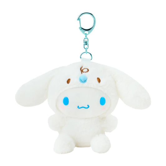 SANRIO | Cinnamoroll Mascot Holder Bag Charm Keychain 140x70x155mm (Together With My Favorite Friends)