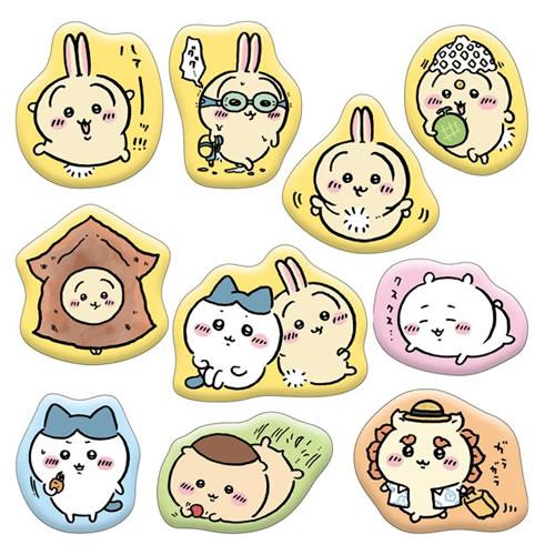 CHIIKAWA | Puffy Sticker Marshmallow Style 35×35×3mm (Yellow)