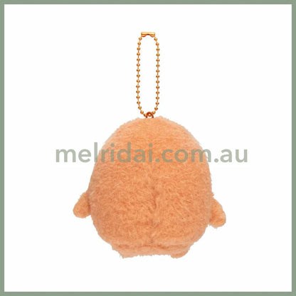 Nagano Friends | Mascot Holder Keychain H90×W90×D55Mm 自嘲熊 薯饼鼹鼠可乐饼 土豆饼 毛茸茸挂件/包挂/钥匙链（无表情）