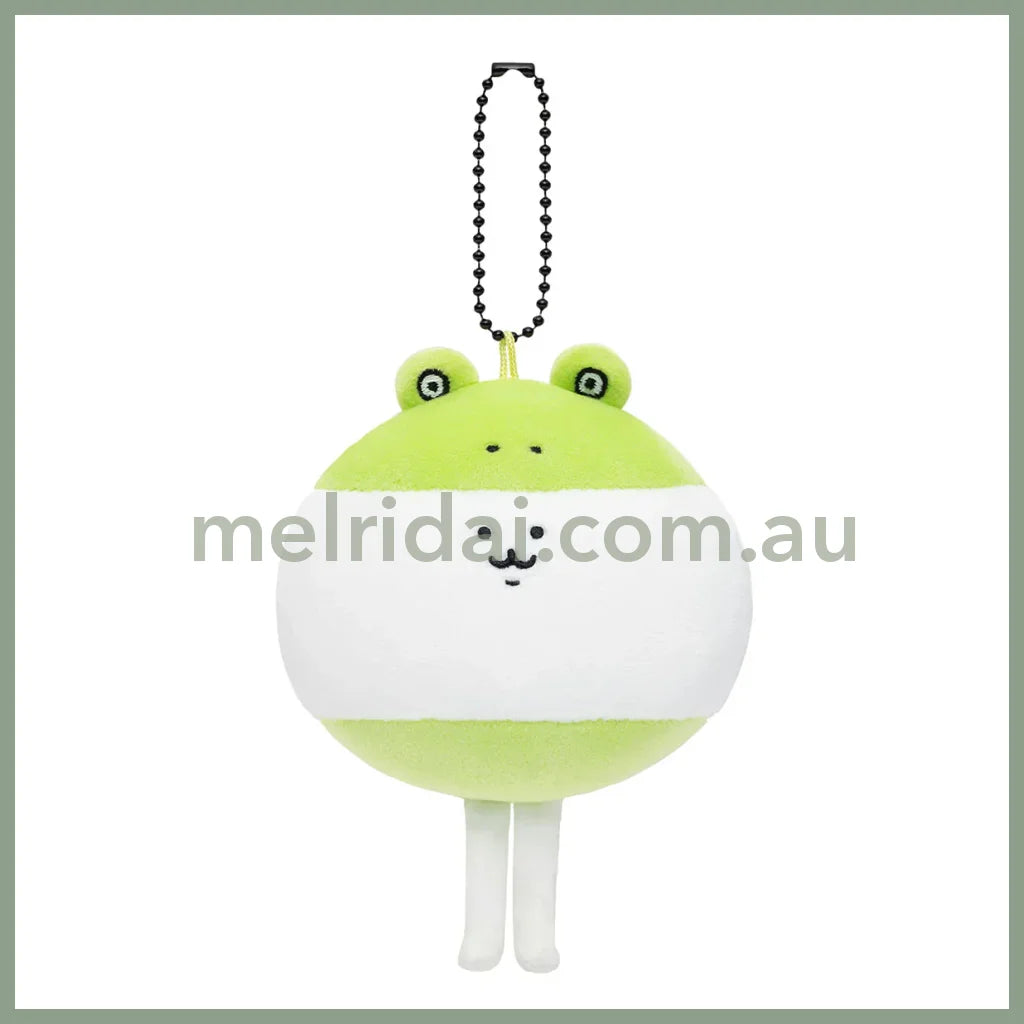 Nagano Friends | Mascot Holder Plush Keychain H120 X W90 D70Mm (Frog)