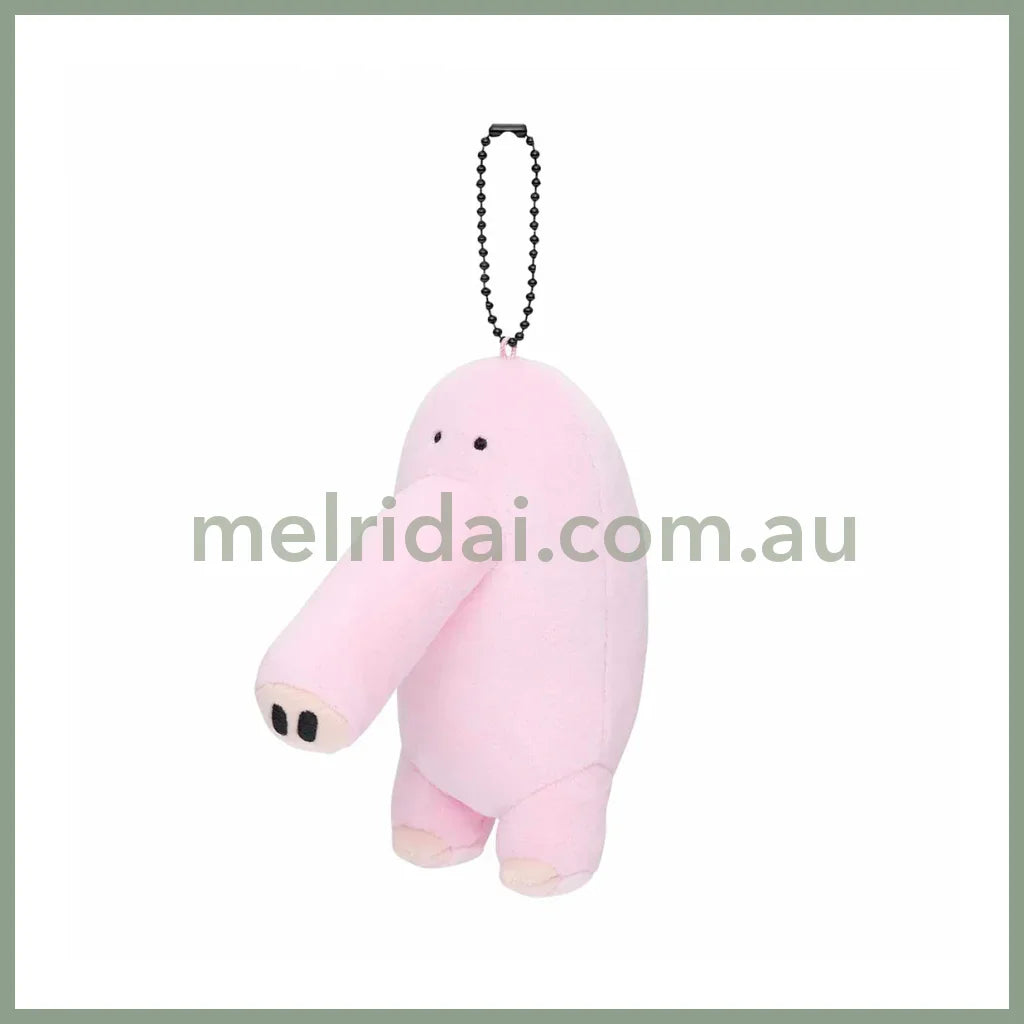 Nagano Friends | Mascot Holder Plush Keychain H130 X W60 D115Mm (Pig Foot / Ni!!)