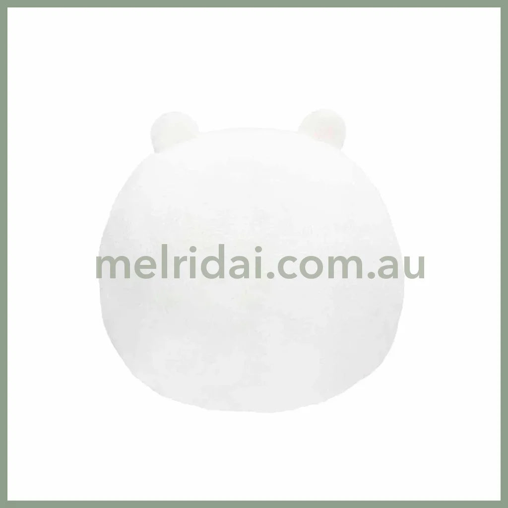 Nagano Friends | Mascot Mini Plush H50 X W50 D50Mm (Kuma White)