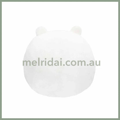 Nagano Friends | Mascot Mini Plush H50 X W50 D50Mm (Kuma White)