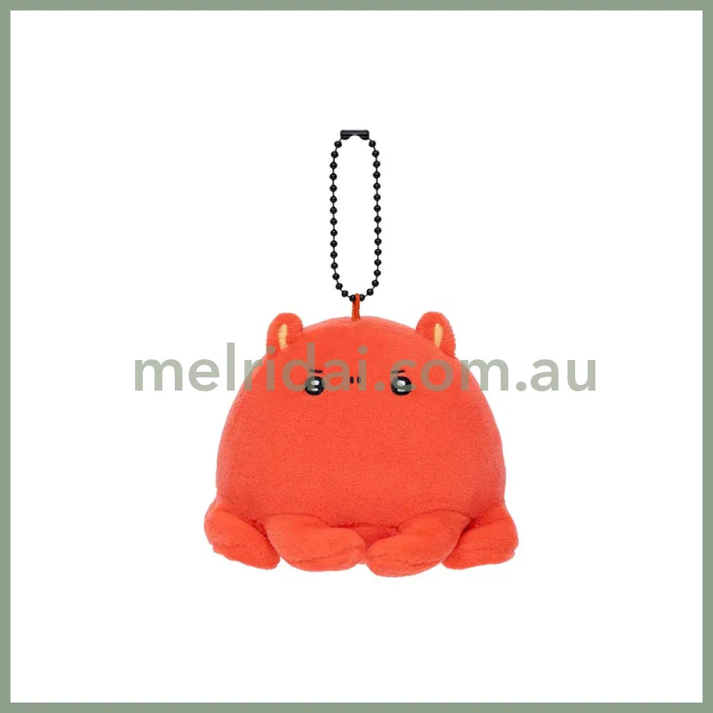 Nagano Friends | Nagano’s Aquarium Mascot Holder Plush Keychain H65×W120×D80mm (Octopus)