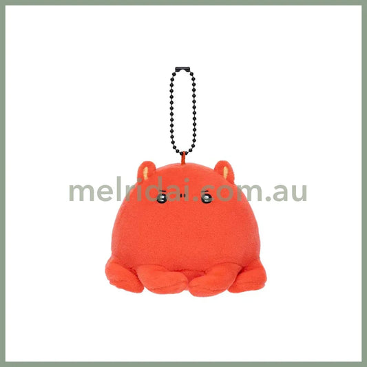 Nagano Friends | Nagano’s Aquarium Mascot Holder Plush Keychain H65×W120×D80mm (Octopus)