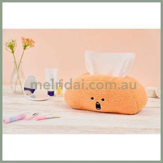Nagano Friends | Tissue Cover H130 X W300 D170Mm 自嘲熊 薯饼鼹鼠可乐饼 土豆饼毛绒抽纸套/纸巾盒