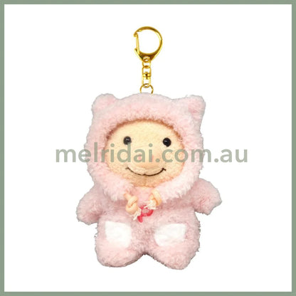 Naito Design | Laboratory Puton Mascot Holder Plush Keychain 22Cm×20Cm×14.5Cm (Pig)