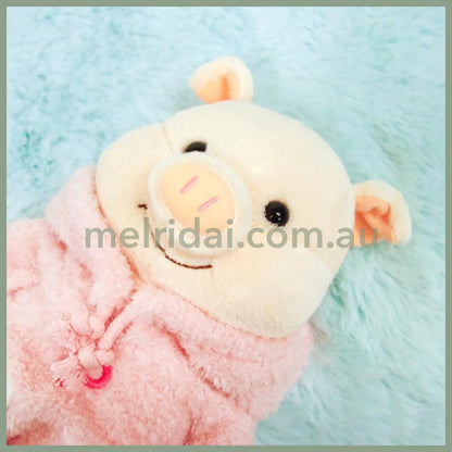 Naito Design | Laboratory Puton Mascot Holder Plush Keychain 22Cm×20Cm×14.5Cm (Pig)