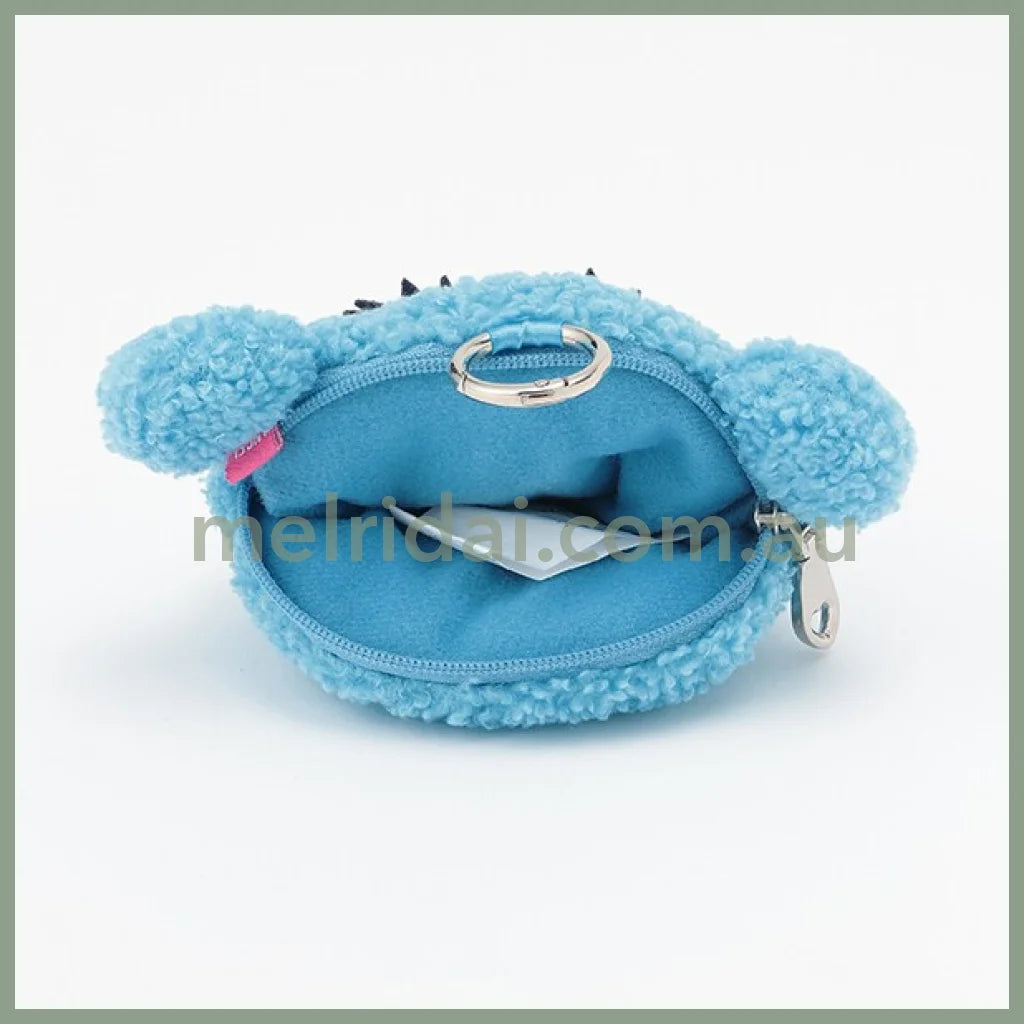 NARUMIYA Chatacter | Angel Blue Fluffy Mini Pouch Keychain 85×140×30mm (25th Anniversary / POPUP Limited)