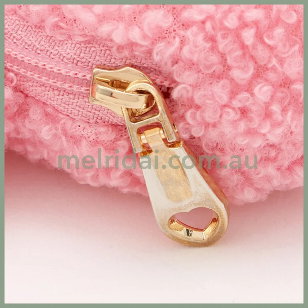 NARUMIYA Chatacter | Mezzo Piano Fluffy Mini Pouch Keychain 130×100×30mm (25th Anniversary / POPUP Limited)