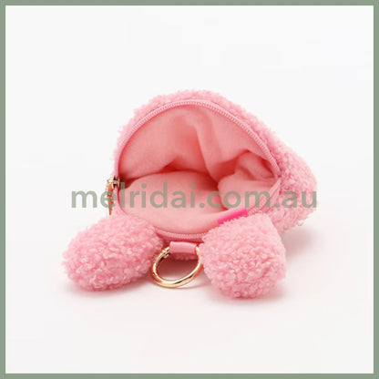 NARUMIYA Chatacter | Mezzo Piano Fluffy Mini Pouch Keychain 130×100×30mm (25th Anniversary / POPUP Limited)