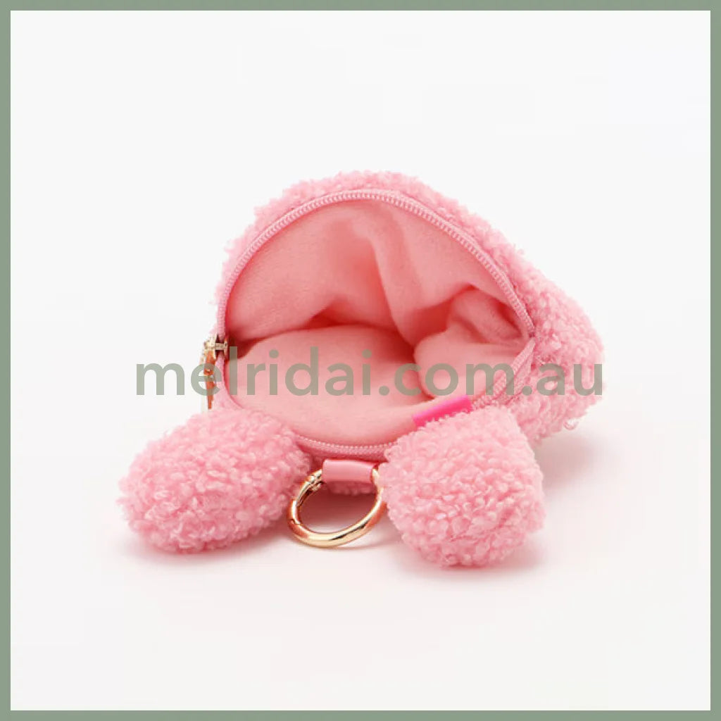NARUMIYA Chatacter | Mezzo Piano Fluffy Mini Pouch Keychain 130×100×30mm (25th Anniversary / POPUP Limited)