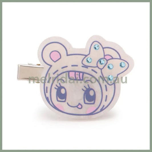 NARUMIYA Chatacter | Mezzo Piano White Sparkly Bangs Clips Hair Clip 50×40mm (25th Anniversary / POPUP Limited)