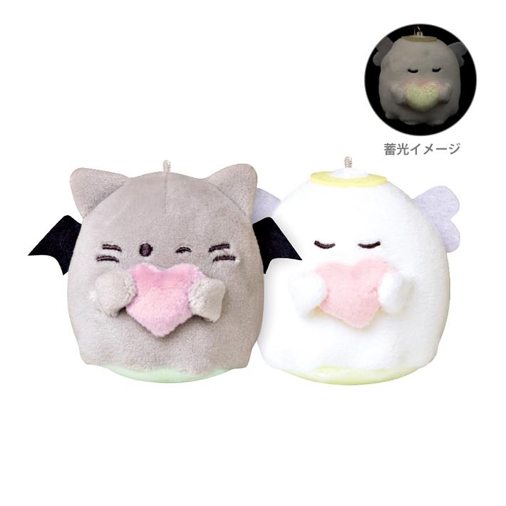 Crux | Plush Keychain With Magnet Set W115×H150×D80Mm (Akumanu And Tenshinu)