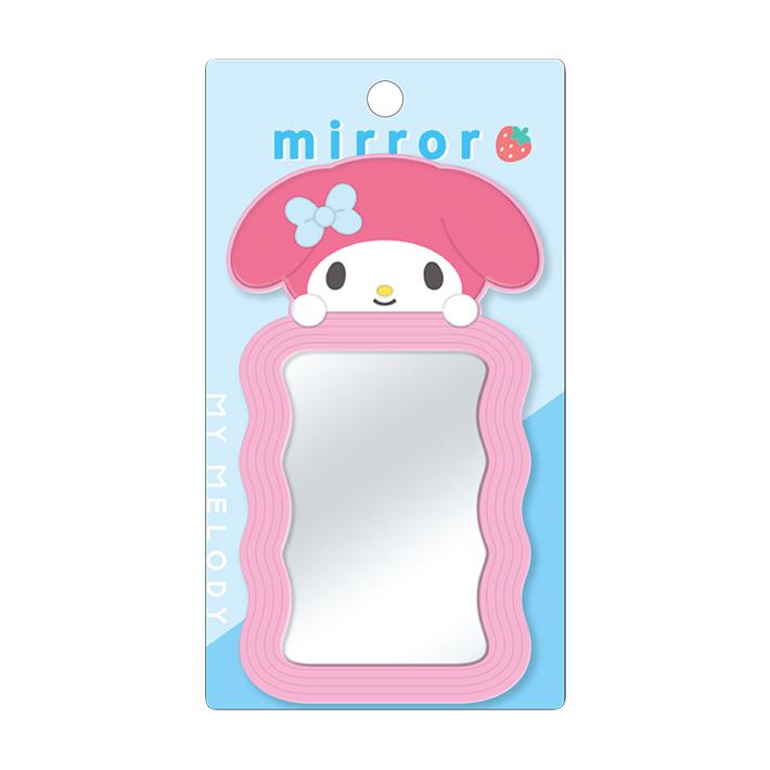 SANRIO | Wave Mirror H135×W70×D6mm (My Melody)