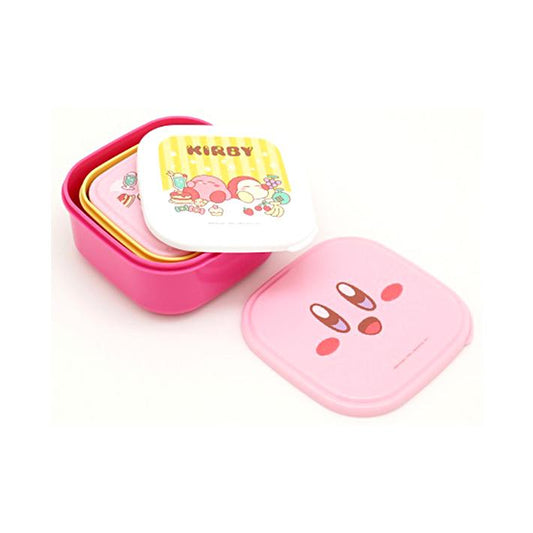 【Made in Japan】Kirby | Nesting Food Storage Container 3pcs Set