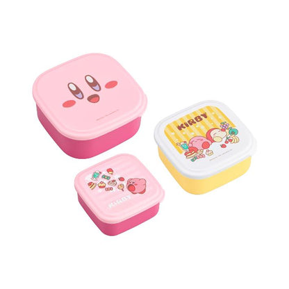 【Made in Japan】Kirby | Nesting Food Storage Container 3pcs Set