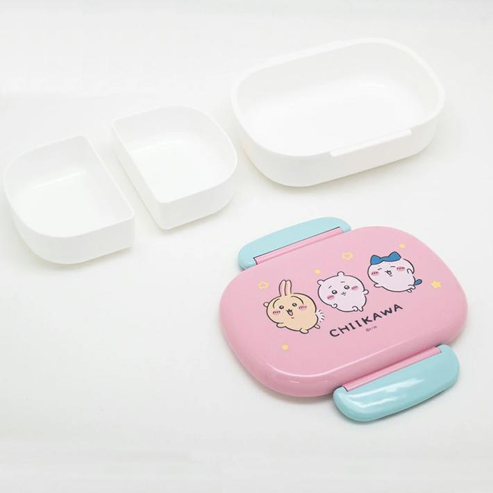 【Made in Japan】CHIIKAWA | Lunch Box 140×50×113mm (microwave and dishwasher safe)