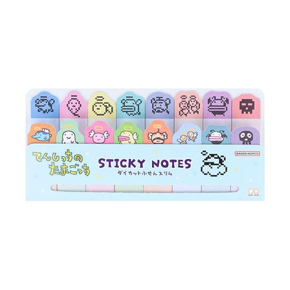 Tamagotchi | Die-Cut Slim Sticky Notes 135×51×3mm (Blue)