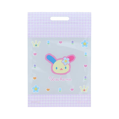 Sanrio | Y2K Gift Shopper Bag 5Pcs W100×H150×D1Mm (Usahana) 日本三丽鸥 复古风 自封袋/塑封袋（米花兔/花小兔）