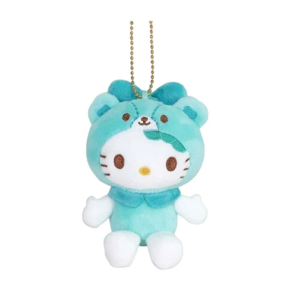 SANRIO | Hello Kitty Tiny Cham Mint Mascot Holder Plush Keychain 10cm Approx. (50th Anniversary)
