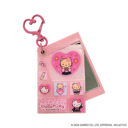SANRIO | Hello Kitty Style Up Tile Sticker Style Slide Mirror 68×48×6mm (Gogo Gal Collection)