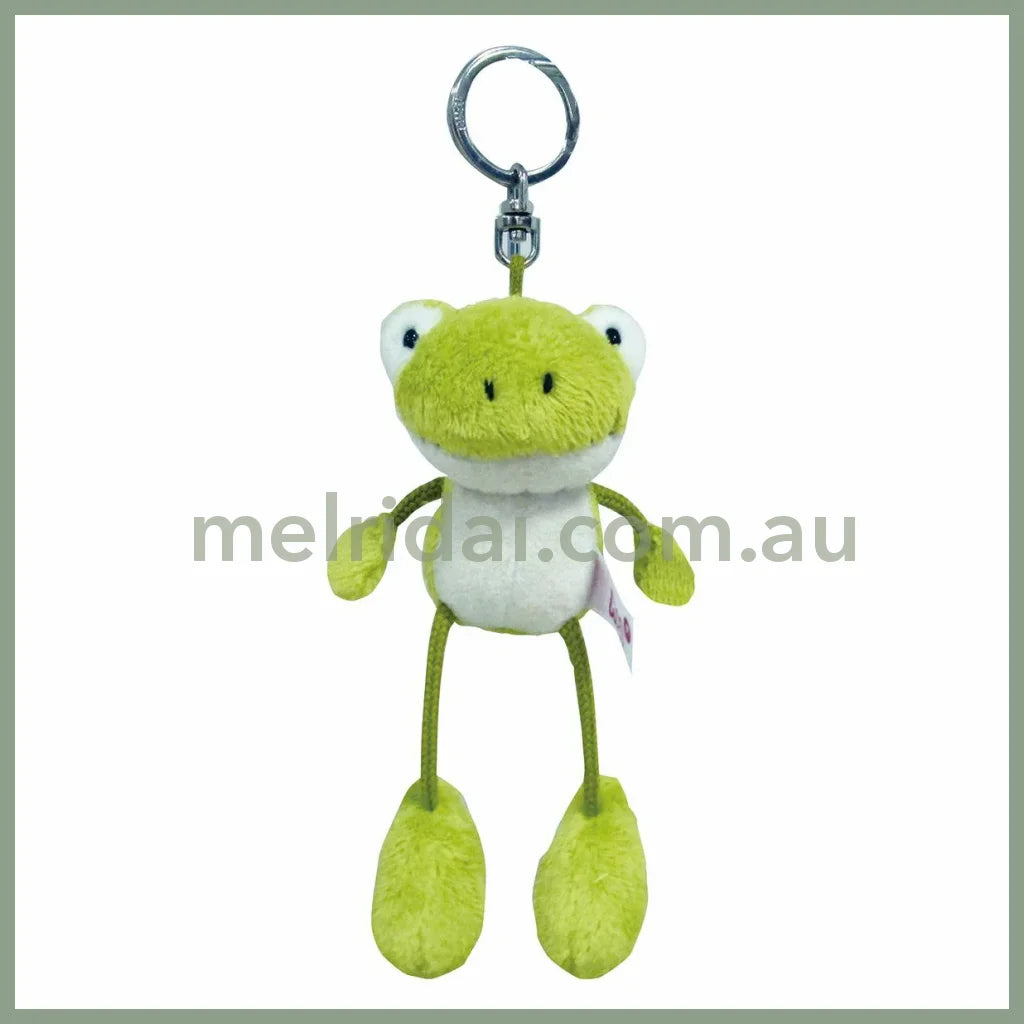 NICI Frog 10cm Bean Bag Keyring Keyholder
