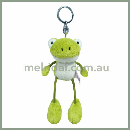 NICI Frog 10cm Bean Bag Keyring Keyholder